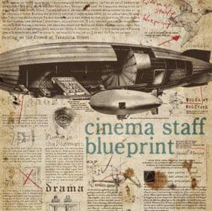 『cinema staff - 青写真』収録の『blueprint』ジャケット