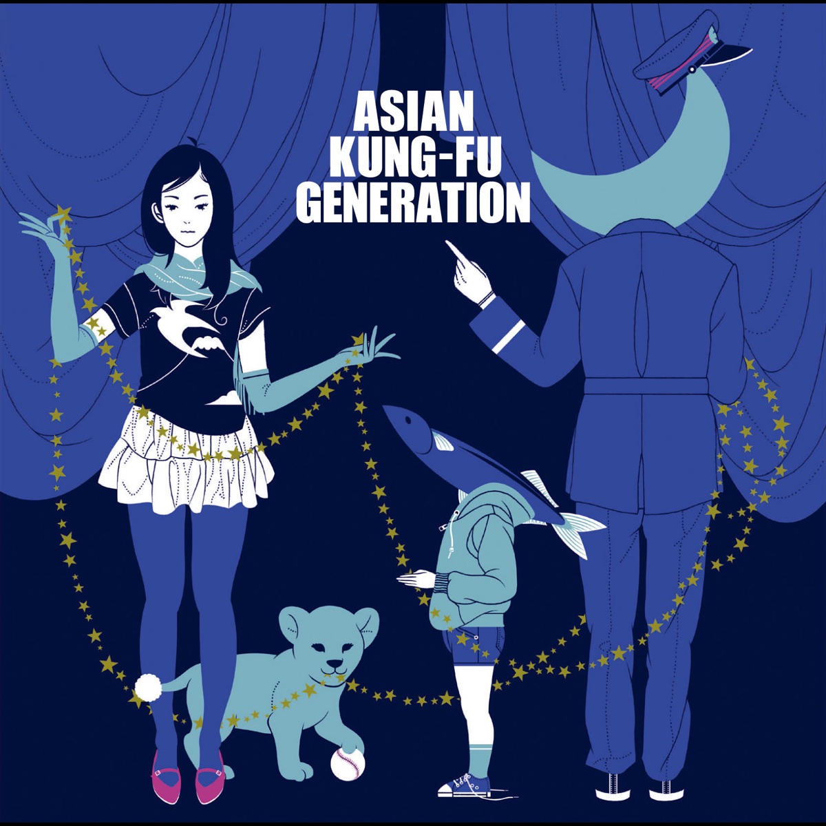 『ASIAN KUNG-FU GENERATION - ブルートレイン』収録の『ブルートレイン』ジャケット