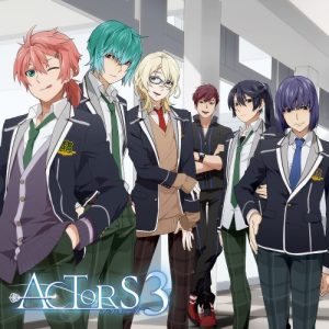 『鳴子郁(佐藤拓也)×麻布汐(豊永利行) - 再教育』収録の『EXIT TUNES PRESENTS ACTORS3』ジャケット