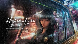 『みきとP - Highway Lover』収録の『Highway Lover』ジャケット