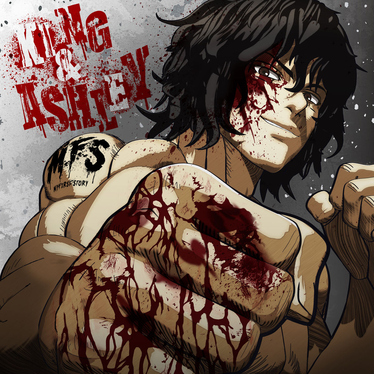 Cover art for『MY FIRST STORY - KING & ASHLEY』from the release『KING & ASHLEY』