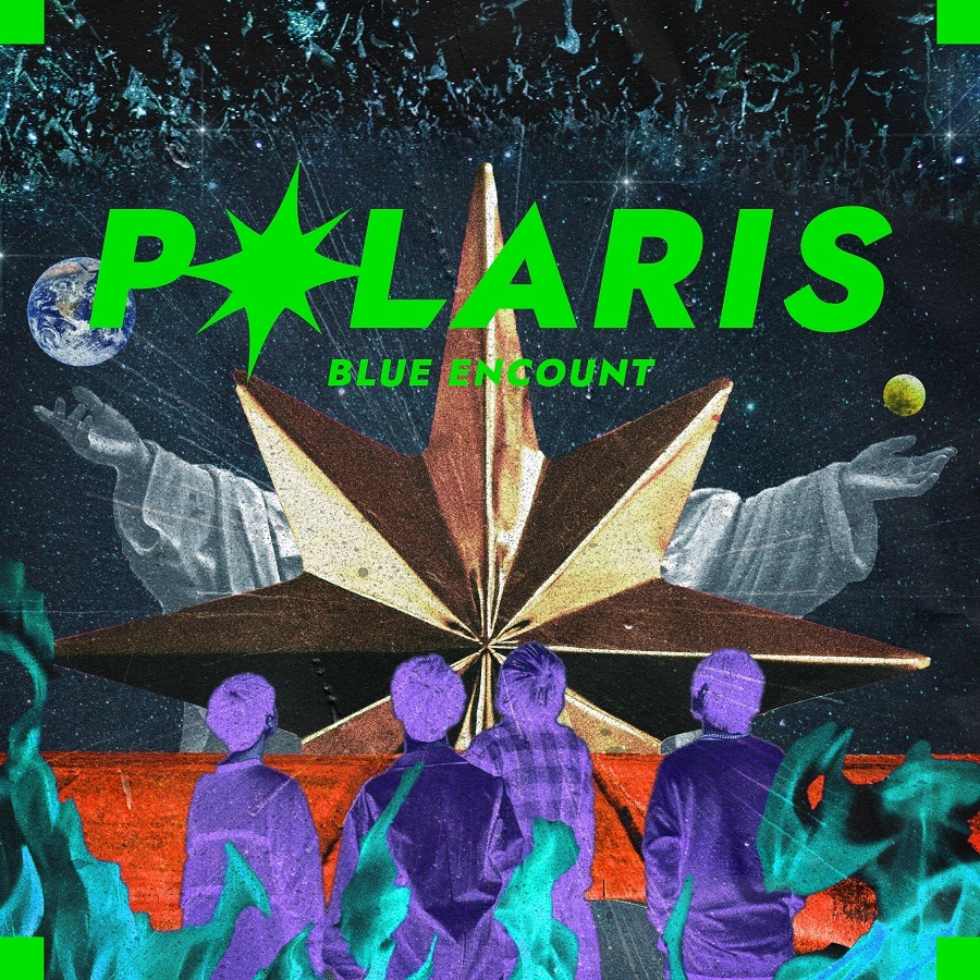 Cover art for『BLUE ENCOUNT - girl』from the release『Polaris