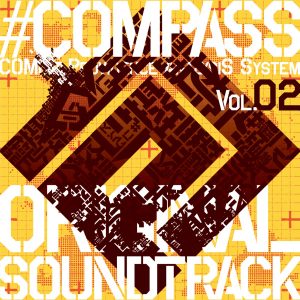 『八王子P - バイオレンストリガー』収録の『「#コンパス 戦闘摂理解析システム」オリジナルサウンドトラック Vol.02』ジャケット