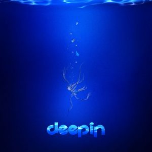 『エルセとさめのぽき - deep in』収録の『deep in』ジャケット