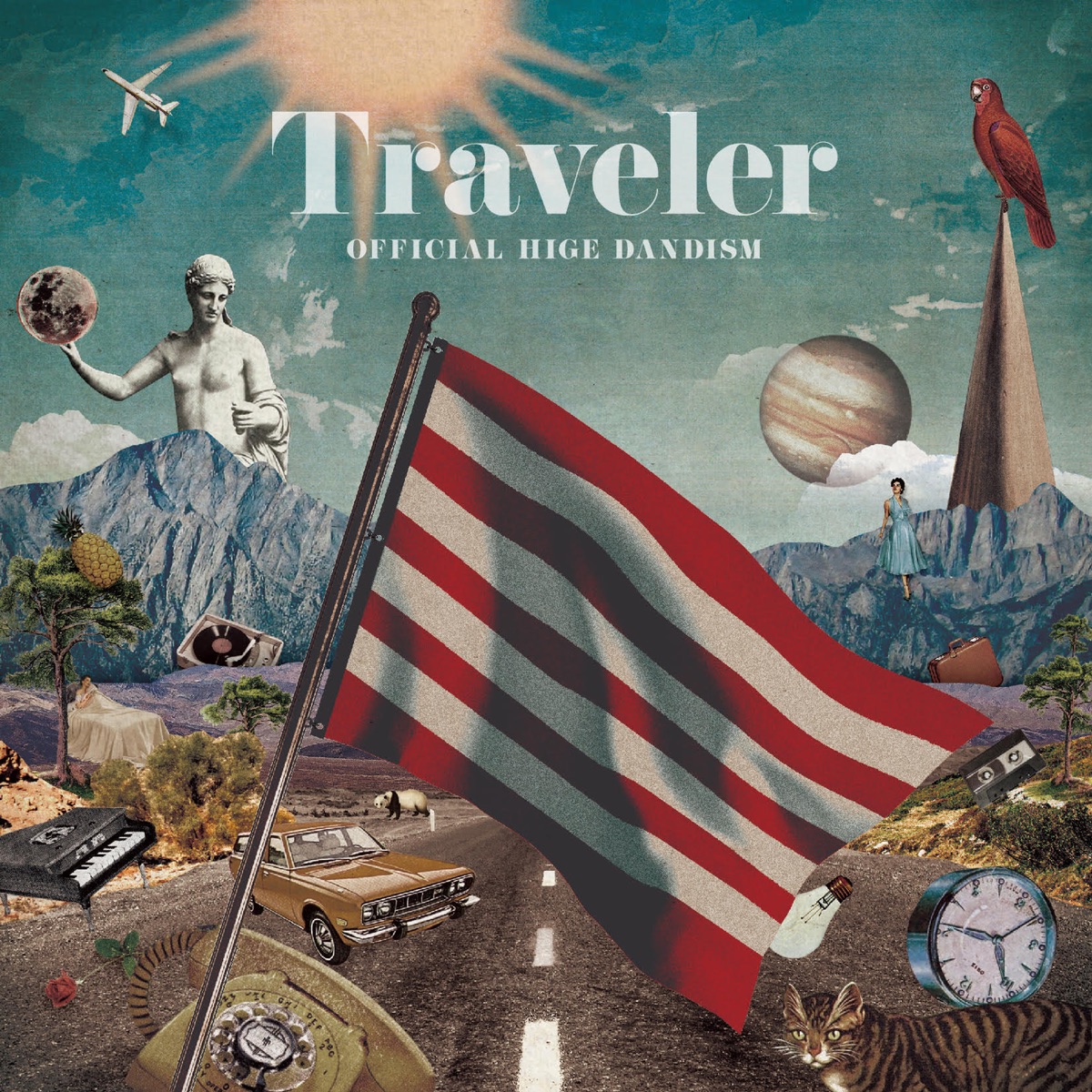 『Official髭男dism - Travelers 歌詞』収録の『Traveler』ジャケット
