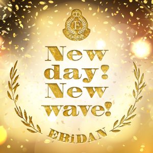 『EBiDAN - New day! New wave!』収録の『New day! New wave!』ジャケット