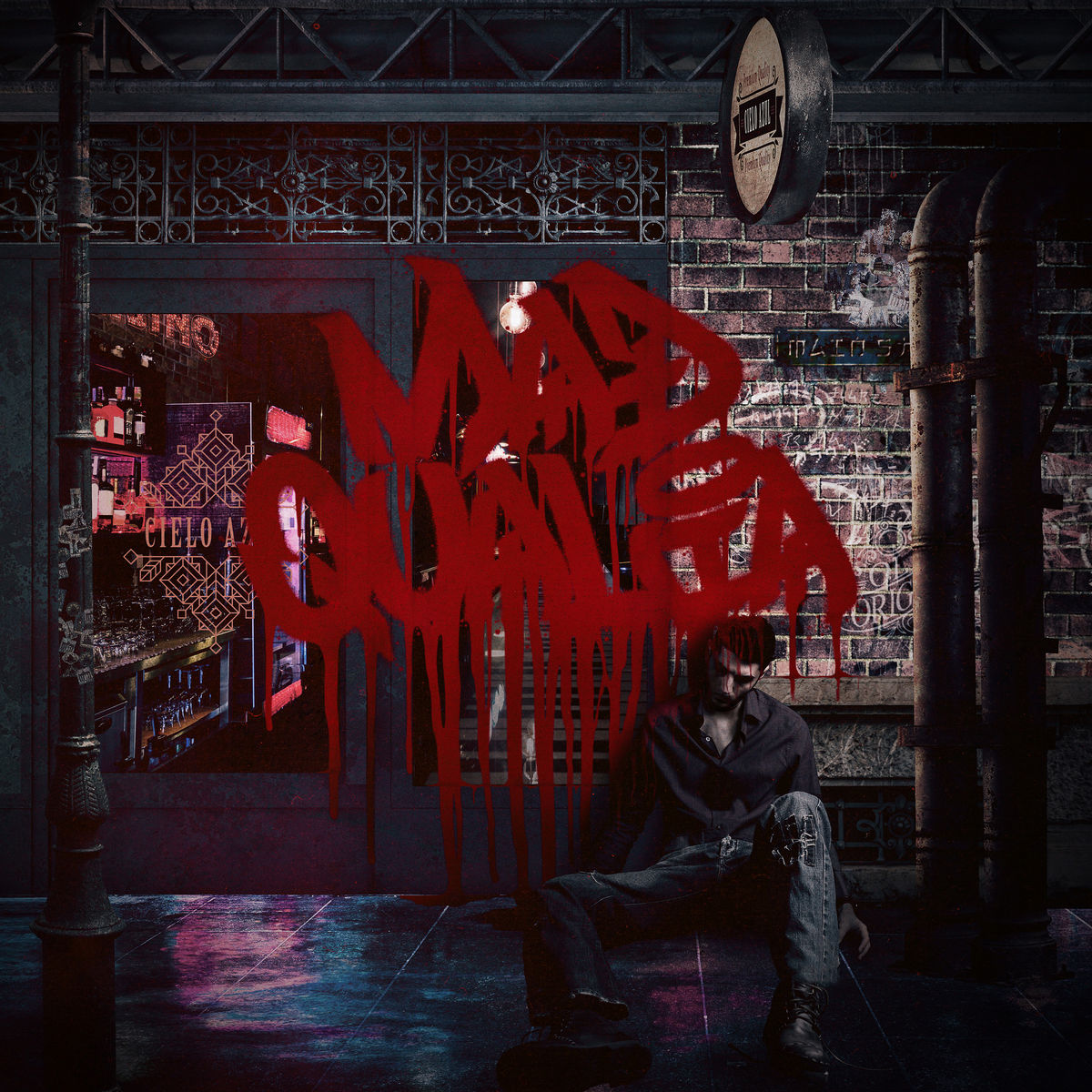 『HYDE - MAD QUALIA (Japanese Version) 歌詞』収録の『MAD QUALIA』ジャケット
