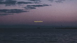 『春野 - september』収録の『september』ジャケット