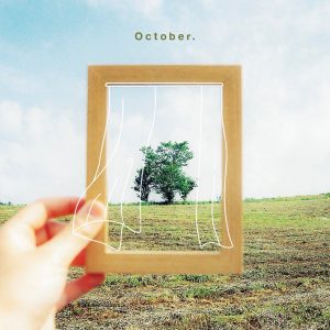 『osage - Greenback』収録の『October.』ジャケット