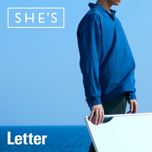 『SHE'S - Letter』収録の『Letter』ジャケット