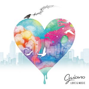『Guiano - 地球は青い』収録の『Love & Music』ジャケット