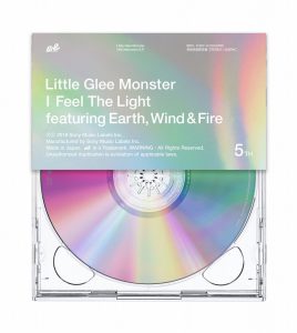 『Little Glee Monster - I Feel The Light featuring Earth, Wind & Fire』収録の『I Feel The Light』ジャケット
