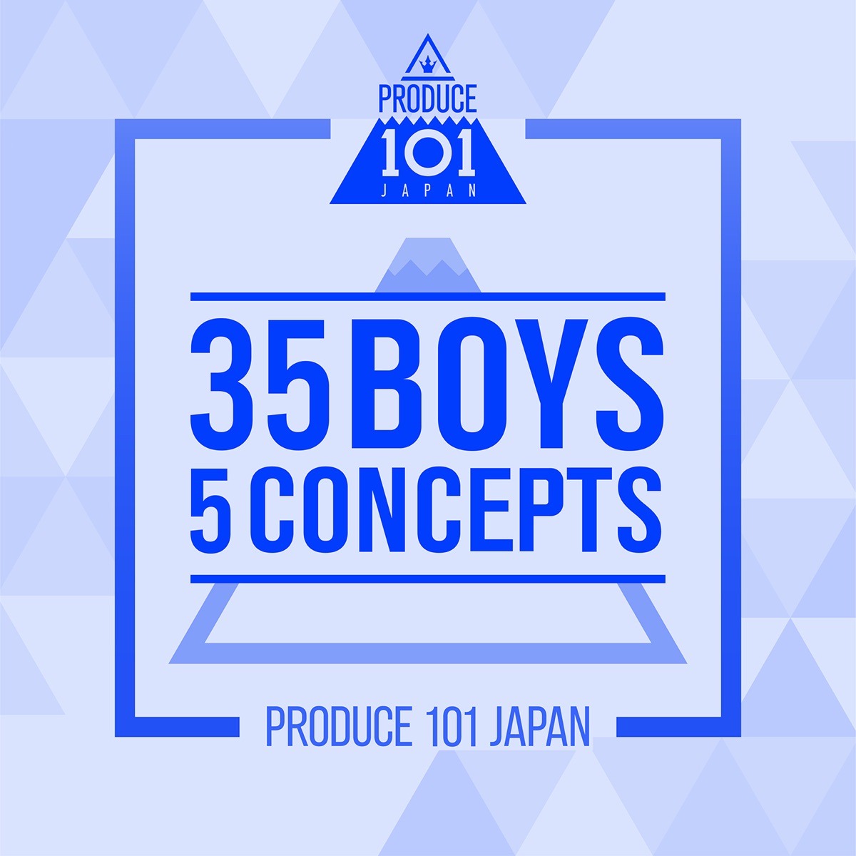 Cover art for『DoReMiFaSolLaSiDomino - DOMINO』from the release『PRODUCE 101 JAPAN - 35 Boys 5 Concepts