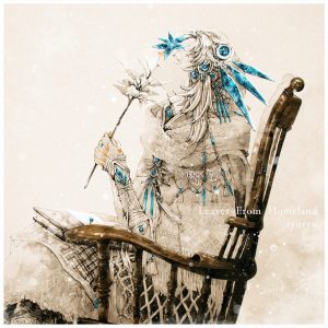 『ryuryu - Trees In Our Homeland』収録の『Leaves From Homeland』ジャケット