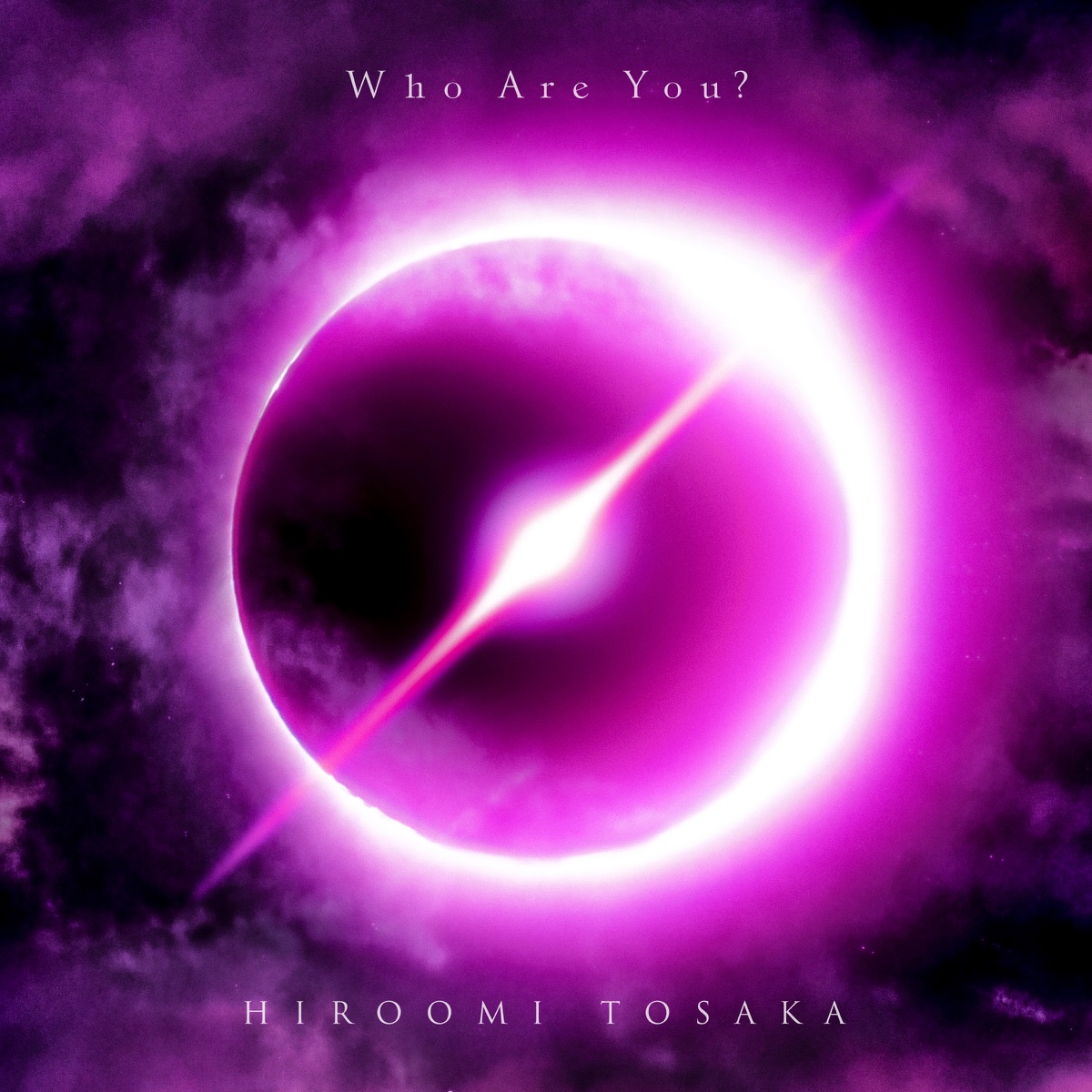 『HIROOMI TOSAKA - Nobody Knows』収録の『Who Are You?』ジャケット