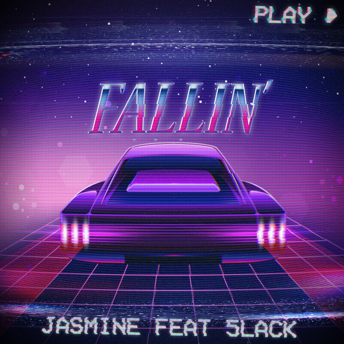 『JASMINE - FALLIN’ feat. 5lack』収録の『FALLIN’ feat. 5lack』ジャケット