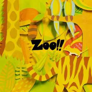 『ネクライトーキー - 夢みるドブネズミ』収録の『ZOO!!』ジャケット