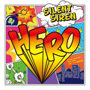 『SILENT SIREN - OVER DRIVE』収録の『HERO』ジャケット