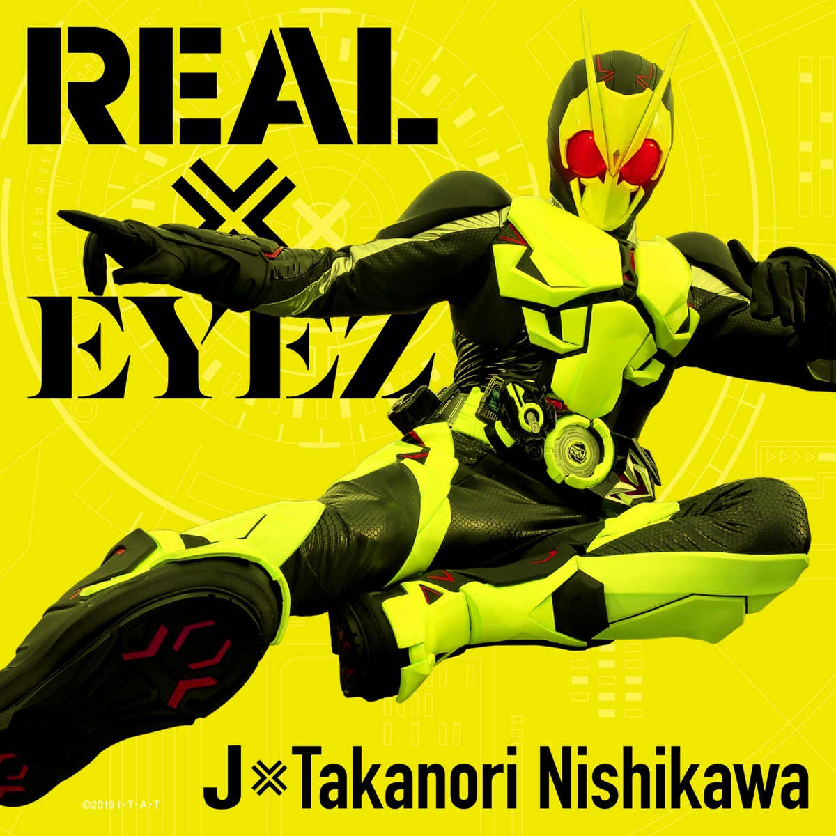『J×Takanori Nishikawa - REAL×EYEZ』収録の『REAL×EYEZ』ジャケット