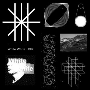 『XIIX - 夕映えに紛れて』収録の『White White』ジャケット
