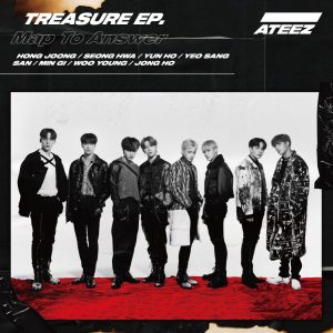 『ATEEZ - Answer (Japanese Ver.)』収録の『TREASURE EP. Map To Answer』ジャケット