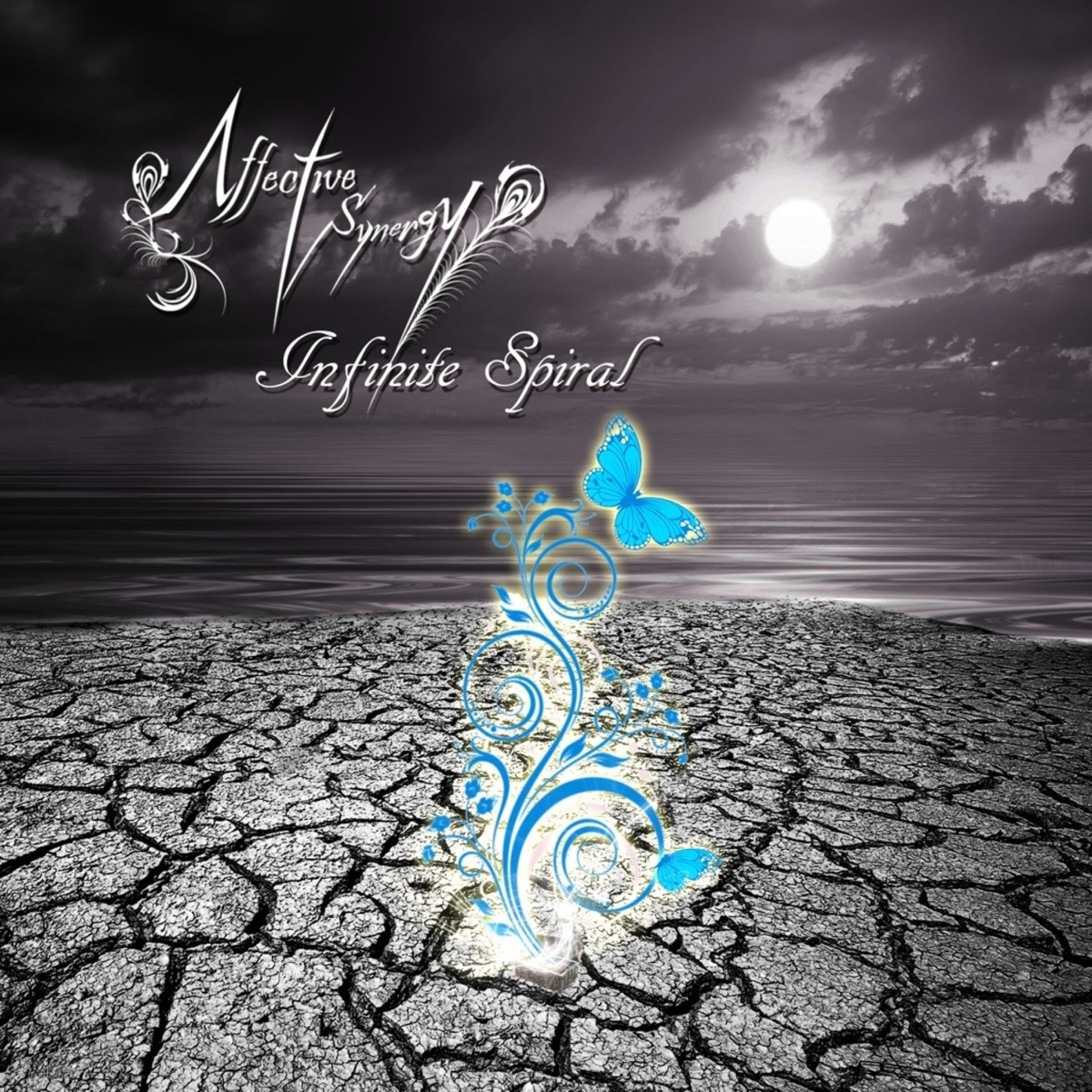 『Affective Synergy - In the Dawn 歌詞』収録の『Infinite Spiral』ジャケット