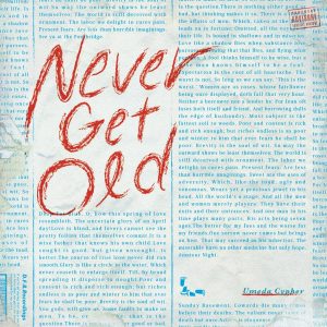 『梅田サイファー - マジでハイ feat. R-指定, KZ, peko, ふぁんく, KOPERU, KBD & KennyDoes』収録の『Never Get Old』ジャケット