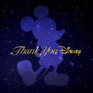 『アイナ・ジ・エンド - パート・オブ・ユア・ワールド』収録の『Thank You Disney』ジャケット