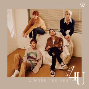 『WINNER - CALL ANYTIME feat.MINO (JINU) -JP Ver.-』収録の『WINNER THE BEST SONG 4 U』ジャケット