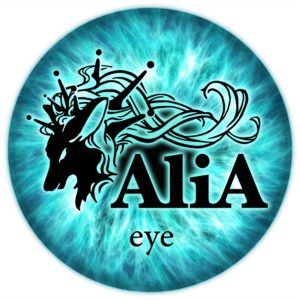 『AliA - eye』収録の『eye』ジャケット
