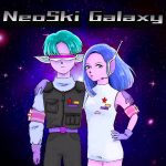 『Neon Nonthana & eco skinny - Colpo della strega』収録の『NeoSki Galaxy』ジャケット