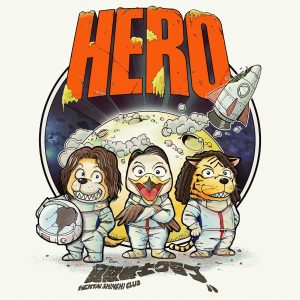 Cover art for『HENTAI SHINSHI CLUB - HERO』from the release『HERO』