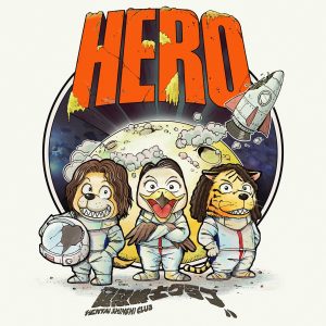 『変態紳士クラブ - YOKAZE』収録の『HERO』ジャケット