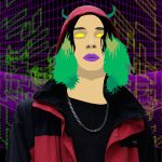 『Jinmenusagi - BABEL feat. Mato』収録の『ジメサギ』ジャケット