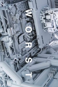 『KOHH - 2 Cars』収録の『worst』ジャケット