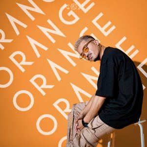 『心之助 - happy end』収録の『ORANGE』ジャケット