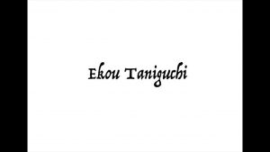 『Eco Skinny - Ekou Taniguchi』収録の『Ekou Taniguchi』ジャケット