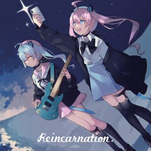 『Neko Hacker - Moonlight (feat. ぷにぷに電機)』収録の『Reincarnation』ジャケット