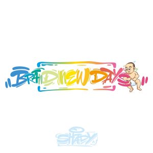 『SHADY - Nuff vibes feat. M-KEY』収録の『BRANDNEW DAYS』ジャケット