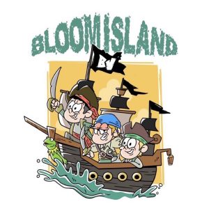 『BLOOM VASE - iSLAND』収録の『BLOOM ISLAND』ジャケット