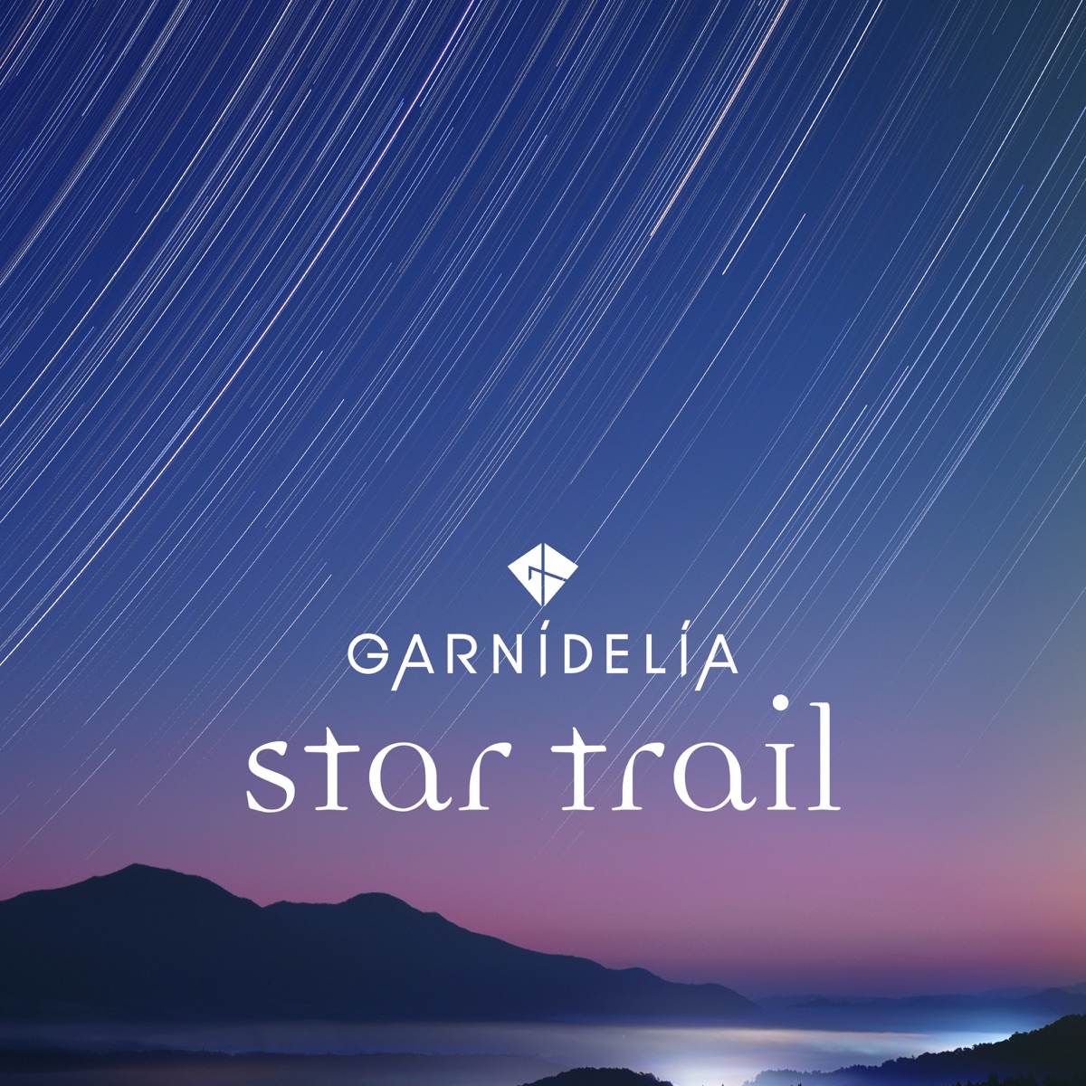 『GARNiDELiAstar trail』収録の『star trail』ジャケット