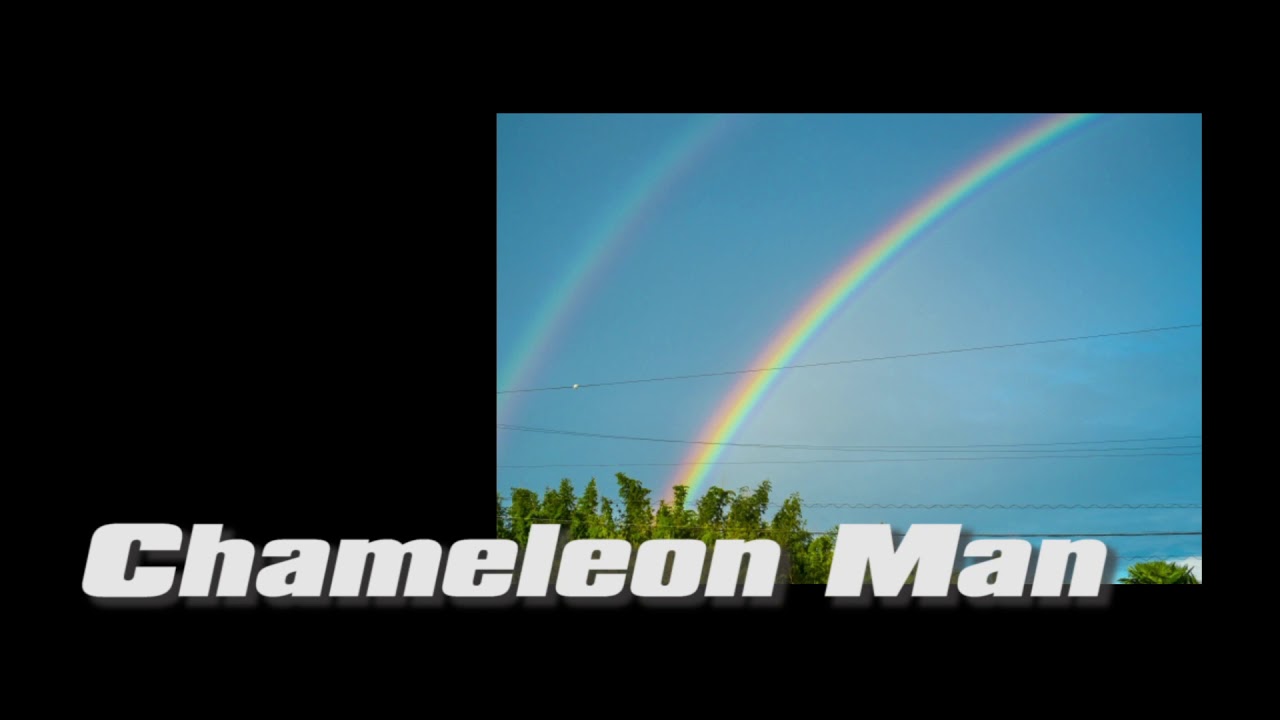 『パノラマパナマタウン - Chameleon Man』収録の『Chameleon Man』ジャケット