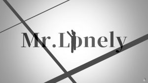 『shino - Mr.Lonely』収録の『Mr.Lonely』ジャケット