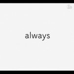 『erica - always』収録の『always』ジャケット