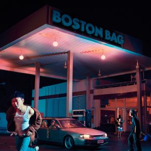 『BIM - One Love feat. kZm』収録の『Boston Bag』ジャケット