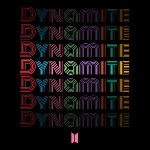『BTS - Dynamite』収録の『Dynamite』ジャケット