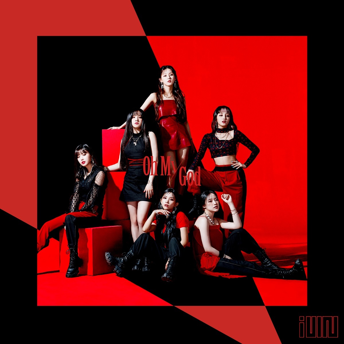 『(G)I-DLE - DUMDi DUMDi (Japanese ver.)』収録の『Oh my god』ジャケット