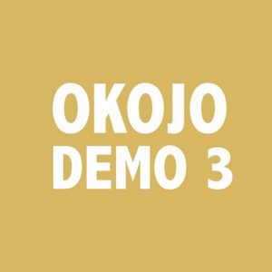 『OKOJO - おばさんになっても』収録の『DEMO 3』ジャケット