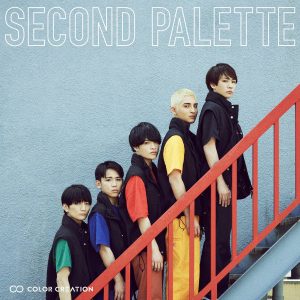 『COLOR CREATION - Be with you (by KAZ & JUNPEI)』収録の『SECOND PALETTE』ジャケット