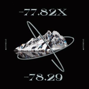 『EVERGLOW - GxxD BOY』収録の『-77.82X-78.29』ジャケット